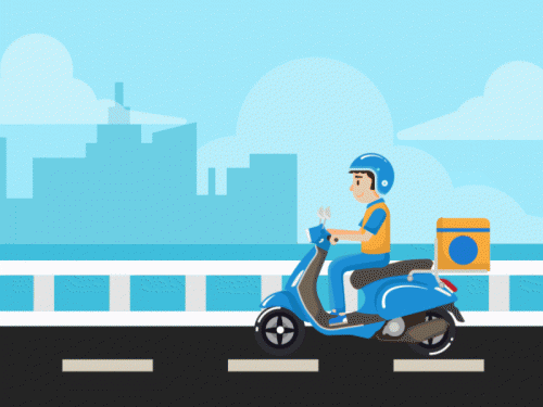 Delivery Order Animated SVG (.json) - delivery-order-animated-svg-json