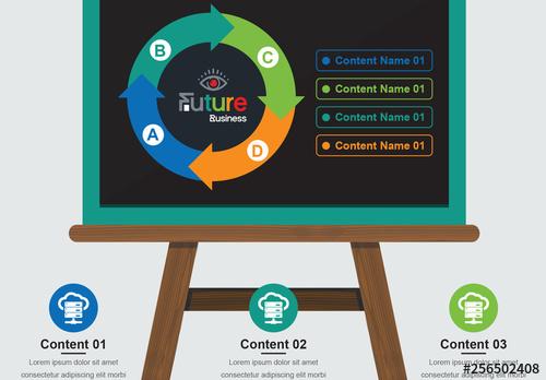 Presentation Board Infographic - 256502408 - 256502408