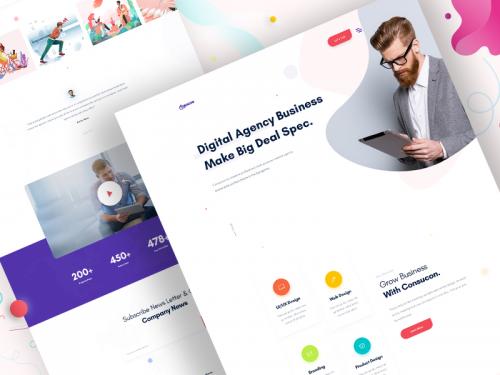 Design Agency - Homepage V4 - design-agency-homepage-v4