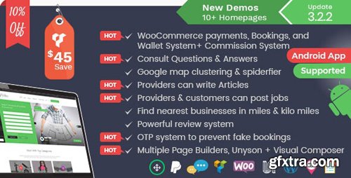 ThemeForest - Listingo v3.2.2 - Business Listing and Directory WordPress Theme - 20617051