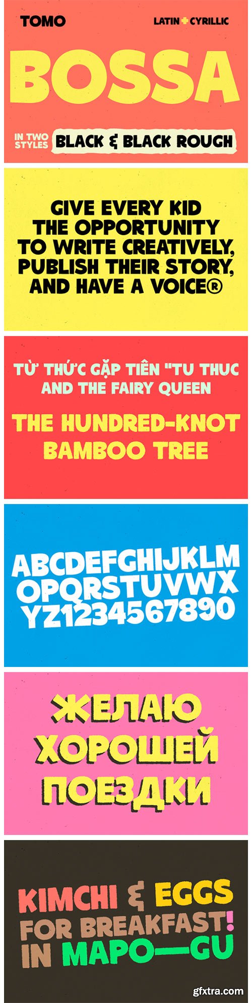 Tomo Bossa Font