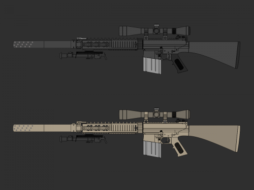 Design of semi automatic sniper rifle SR-25 - design-of-semi-automatic-sniper-rifle-sr-25