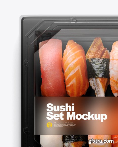 Sushi Set Mockup 51397