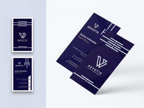 Designer Business Card Template-Vertical - designer-business-card-template-vertical