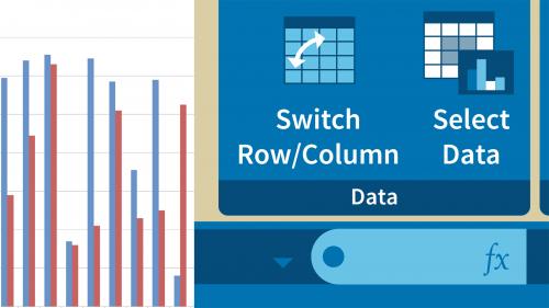 Lynda - Excel 2007: Creating Charts with Dynamic Data - 58704