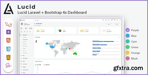 ThemeForest - Lucid Laravel v1.0.30.05 - Bootstrap 4 Admin Template - 23267359