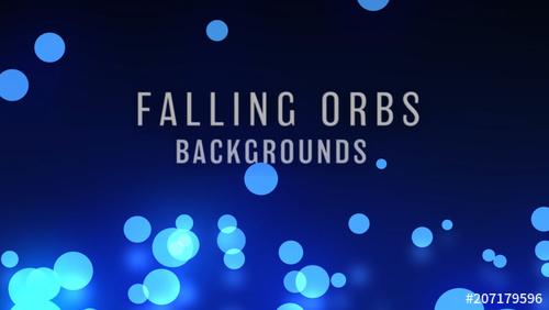 Falling Orbs Background - 207179596 - 207179596