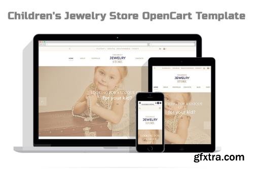 Children's Jewelry Store OpenCart Template - TM 57739