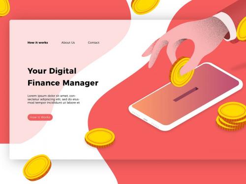 Digital Finance Manager - Banner & Landing Page - digital-finance-manager-banner-landing-page