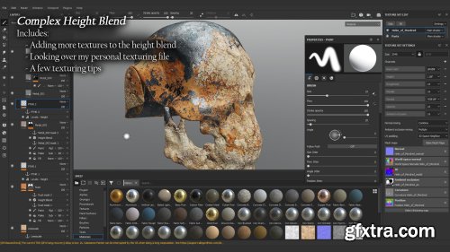 ArtStation – Texturing Mordred\'s Helm with Marcus Johnston