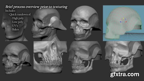 ArtStation – Texturing Mordred\'s Helm with Marcus Johnston