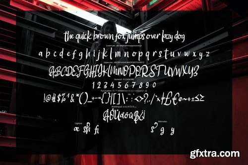 Omesh Handwriting Typeface