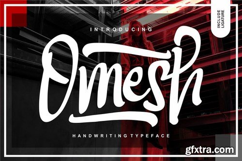 Omesh Handwriting Typeface