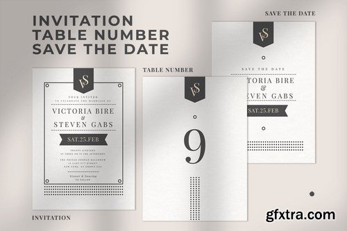 Wedding Invitation Suite - VICSTE