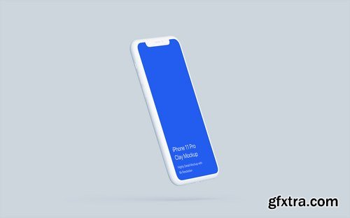 Clay iPhone 11 Pro Mockup - Clay Mockup Scenes