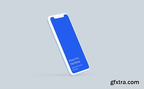 Clay iPhone 11 Pro Mockup - Clay Mockup Scenes