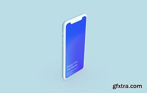 Clay iPhone 11 Pro Mockup - Clay Mockup Scenes