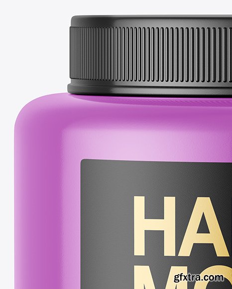 Glossy Hair Gel Jar Mockup 51512