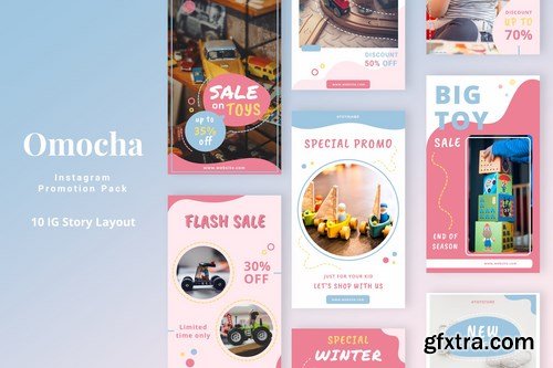 Omocha - Instagram Story Pack