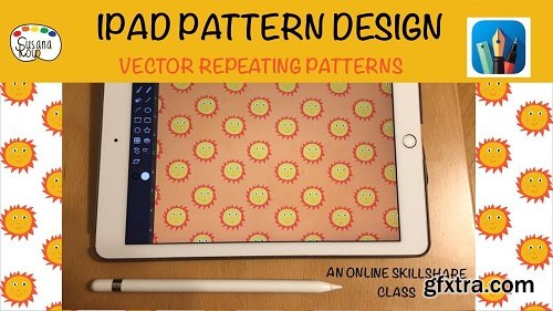 IPAD PATTERN DESIGN- Vector repeating patterns with Graphic app pattern tool.