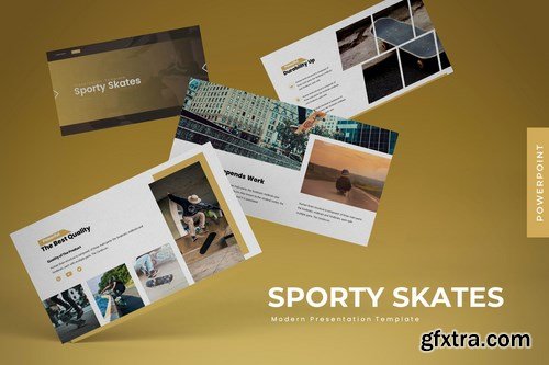 Sporty Skate - Powerpoint Google Slides and Keynote Templates