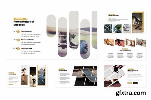 Sporty Skate - Powerpoint Google Slides and Keynote Templates