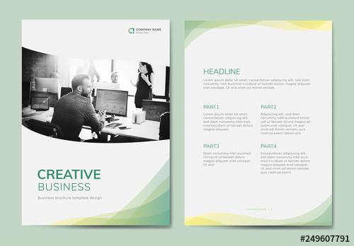 Creative Business Brochure Layout - 249607791 - 249607791