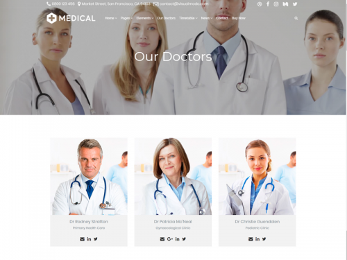 Doctors Page - Medical WordPress Theme - doctors-page-medical-wordpress-theme