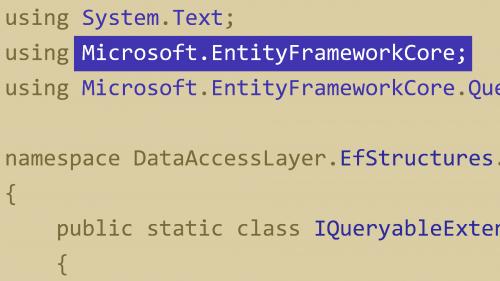 Lynda - Entity Framework Core Essential Training: 1 - 656812