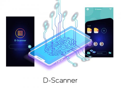 Document Scanner Mobile App UI Concept - document-scanner-mobile-app-ui-concept