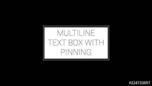 Multi-line Text Box Title - 224733697 - 224733697