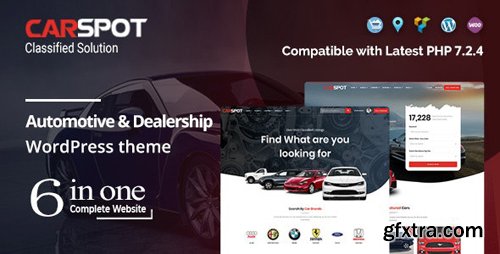 ThemeForest - CarSpot v2.2.0 - Dealership Wordpress Classified Theme - 20195539 - NULLED