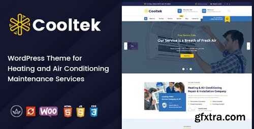 ThemeForest - CoolTek v1.0.0 - Air Conditioning Services WordPress Theme - 25053503