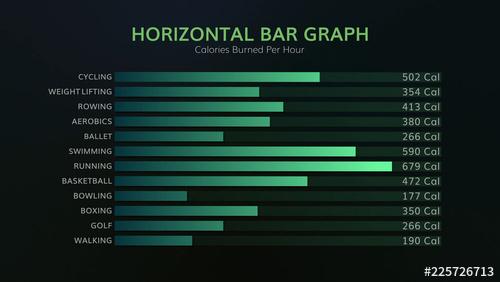 Data-Driven Horizontal Bar Graph Infographic - 225726713 - 225726713