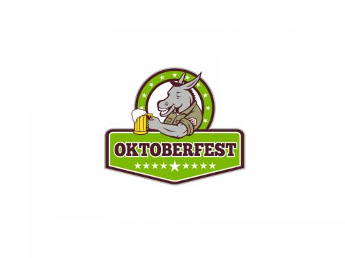 Donkey Beer Drinker Oktoberfest Retro - donkey-beer-drinker-oktoberfest-retro