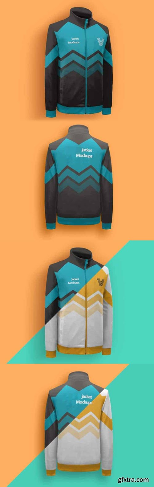 Jacket PSD Mockups Templates