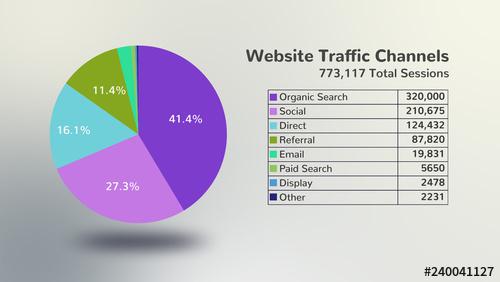 Data-Driven Web Statistics Chart - 240041127 - 240041127