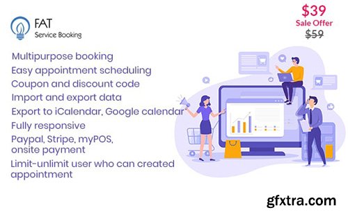 CodeCanyon - Fat Services Booking v2.16 - Automated Booking and Online Scheduling - 24214247