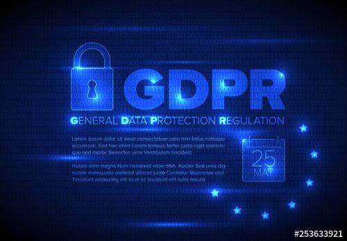 Blue Digital Security Web Banner Layout - 253633921 - 253633921