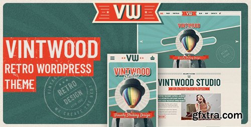 ThemeForest - VintWood v1.0.6 - a Vintage, Retro WordPress Theme - 22601126