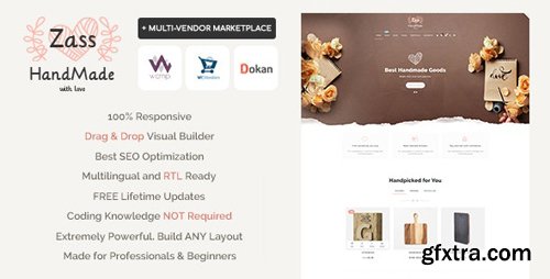 ThemeForest - Zass v3.6.9 - WooCommerce Theme for Handmade Artists and Artisans - 19614113