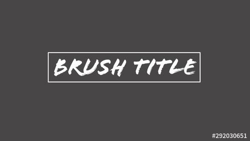 Brush Title - 292030651 - 292030651