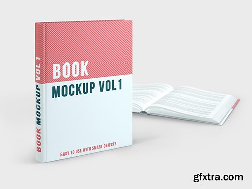 Hardcover Books Mockup 219434547