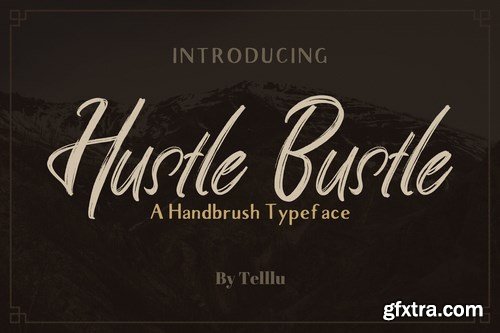 Hustle Bustle Font