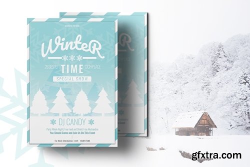 Winter Flyer Template