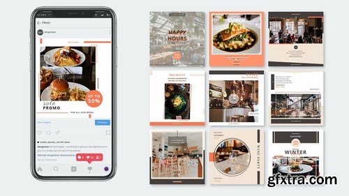 Shoku - Instagram Feeds Pack