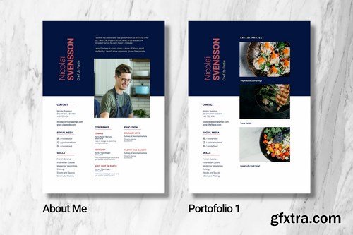 Chef Resume Presentation