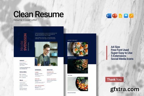 Chef Resume Presentation