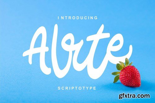 Alrte Modern Scriptotype Font