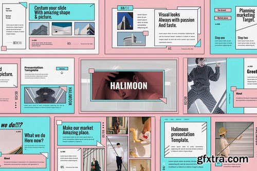 Halimoon Powerpoint Google Slides and Keynote Templates